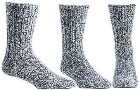 Ballston Unisex Merino Wool House Socks/Ragg Socks - 3 Pairs for Men and Women image 3