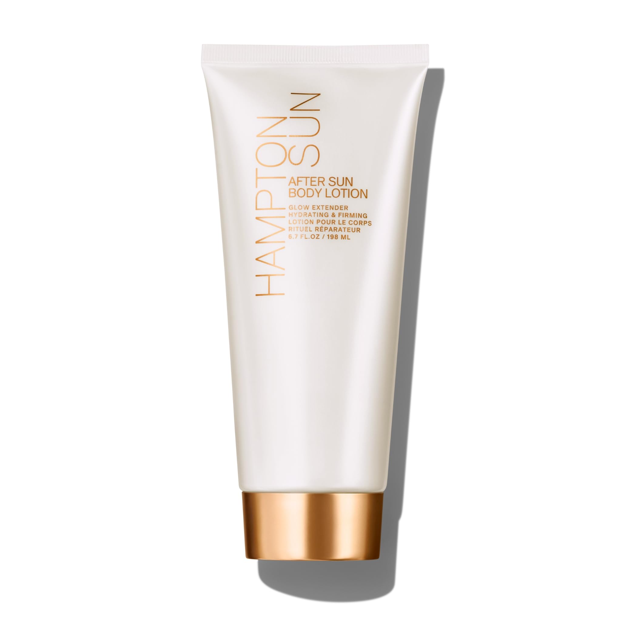 Hampton Sun After Sun Body Lotion – 6.7 oz | Hydrating & Firming Moisturizer with Hyaluronic Acid & Cocoa Butter | Soothes, Nourishes & Prolongs Sun-Kissed Glow | Lightweight, Smooth Finish Formula