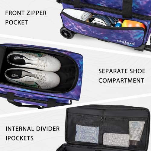 Goloni Double Roller 2 Ball Bag
