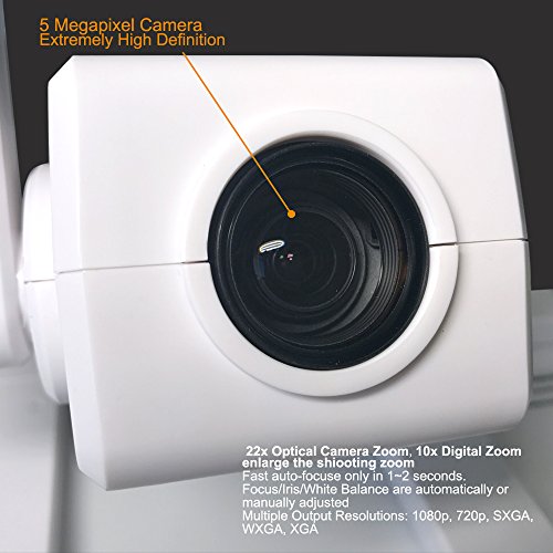 Longjoy Digital Desktop Document Camera Overhead Visual Presenter LV-7 Series LV-7000