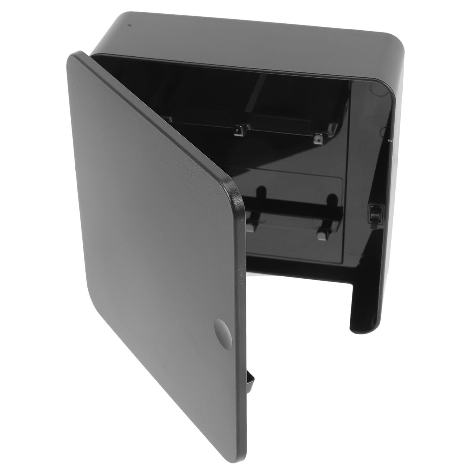 Colgador Magnético para Llaves de Pared de Plástico Negro
