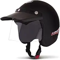 CAPACETE ABERTO PRO TORK LIBERTY COMPACT SOLID PRETO FOSCO TAM. 58