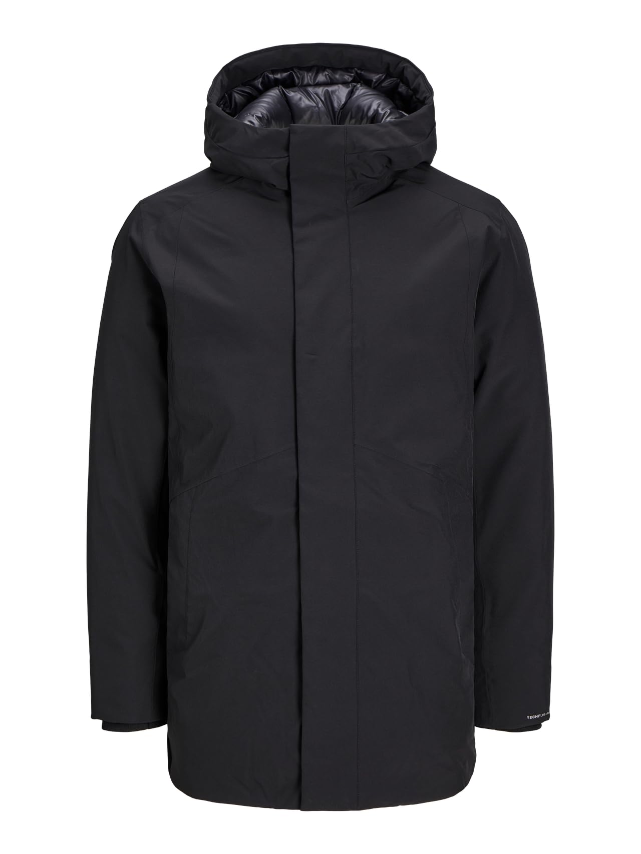 JACK & JONES Men's Jjekeen Parka Sn, Black, XL