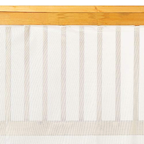 Kidco S305 15-Inch Stretchy See-Through Mesh Protective Railing Guard, White #TOP1