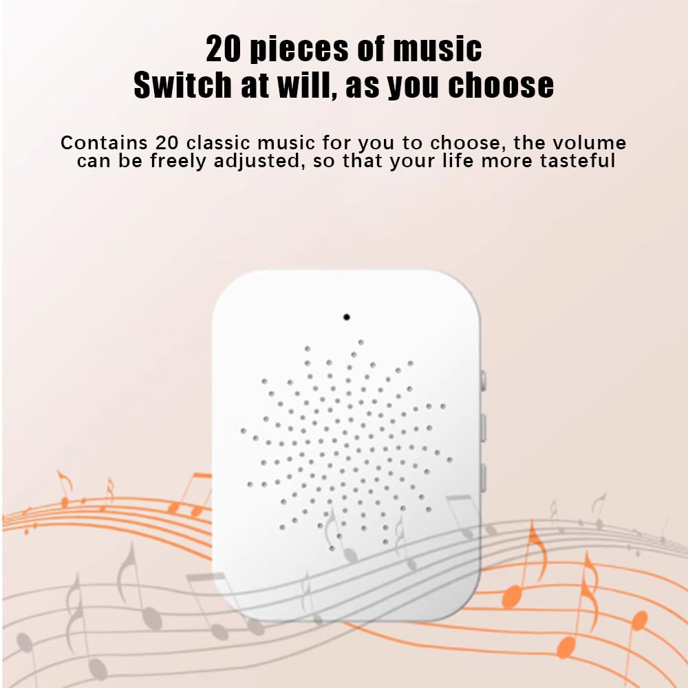 Videocamera Campanello Intelligente Matybobe 720P - Senza Fili, Rilevamento Movimento, Audio Bidirezionale, Batteria Lunga Durata - Foto 8