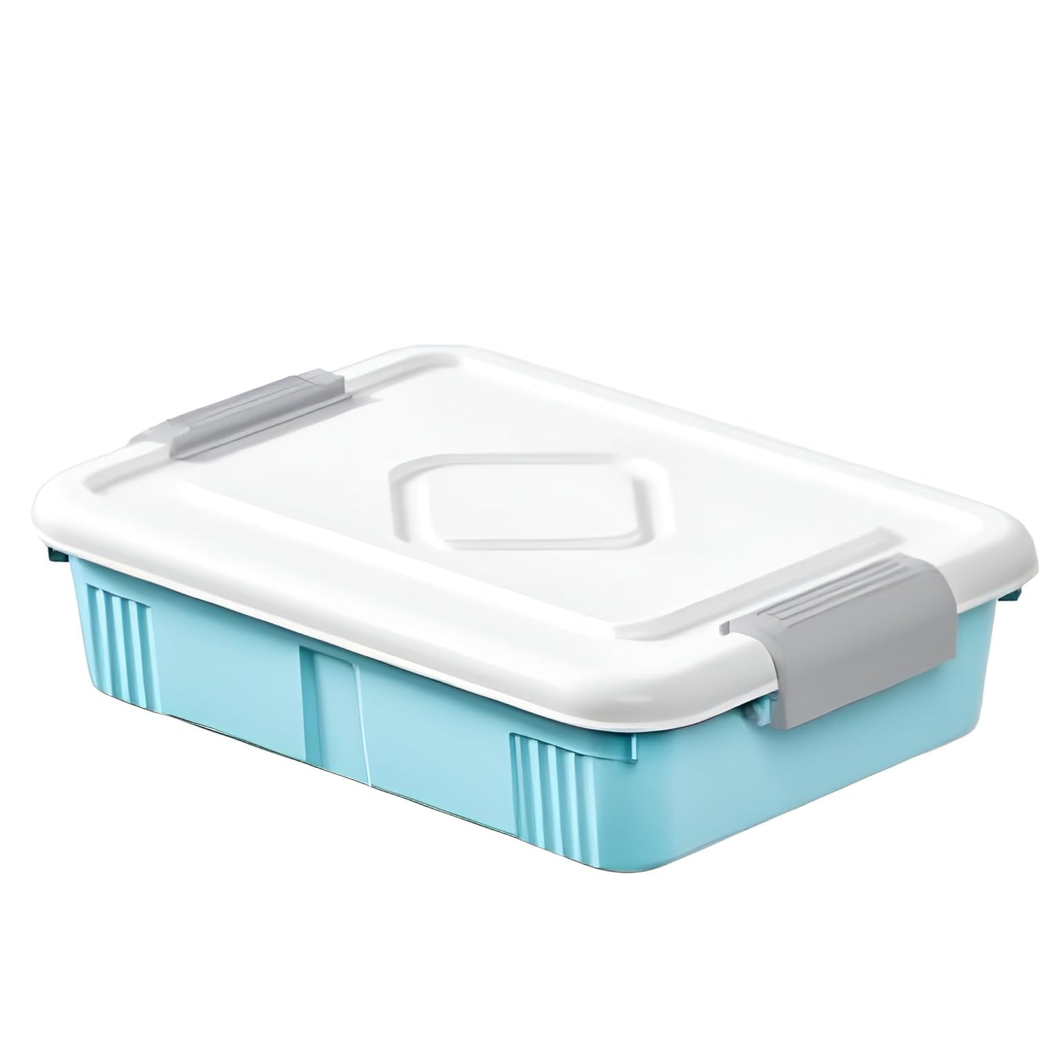 STAR WORK Under Bed Storage Containers,with Wheels, Shoe Storage,Rolling Storage,Large Bed Storage, Drawers,with Lid,Stackable Snap Lock Organizers. (Small 15 inch x 4 inch x 11 inch, SKY BLUE) (B0D87FSSXH) Amazon Price History, Amazon Price Tracker