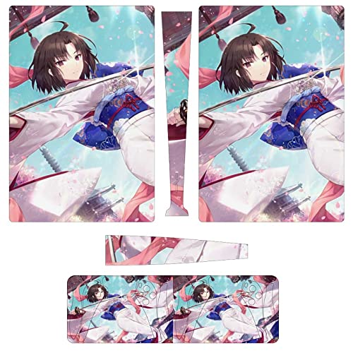 PS5 スキンシール 両儀式 FGO PS5 Sticker デジタル版 PlayStation 5 スキンシール 保護カバー 本体 コントローラー スキンフィルム カバー ステッカー 防塵 傷防止 保護シール 全面保護 プレイステーション 5 側面対応&