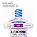 Listerine Total Care Alcohol-Free Mild Mouthwash, 6 Benefit Oral Rinse to Help Kill 99.9% of Germs That Cause Bad Breath, Strengthen Enamel, Mild Mint Flavor, 1 L