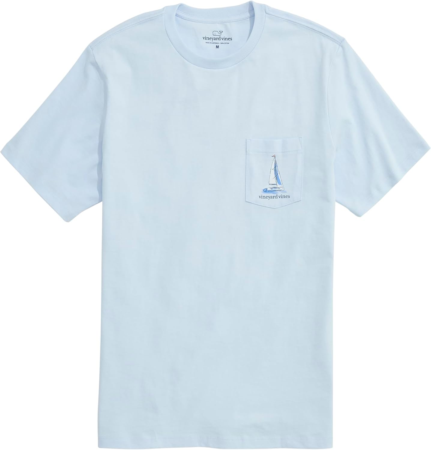 Vineyard Vines Men's Sunset Regatta Scene Short-Sleeve Pocket Tee