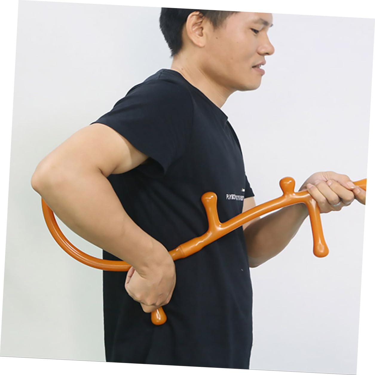 Yardwe Palo De Masaje De Mano Multifuncional Ligero Material Pp Resistente Alivio Muscular y Puntos Gatillo Para Cuello y Espalda Uso En Casa Oficina y Viaje