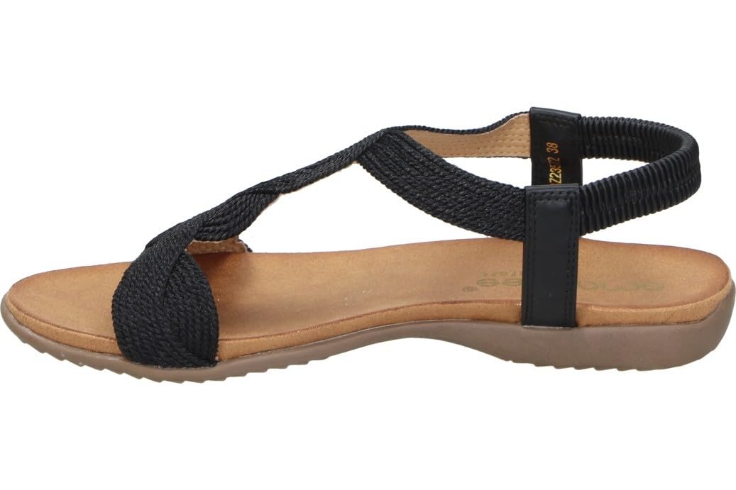 amarpies | Sandalias Planas Mujer – Sandalia Estilosa Sin Cierre – Slip On – Cómodas y Versátiles – Combinables – Modelo ABZ23572