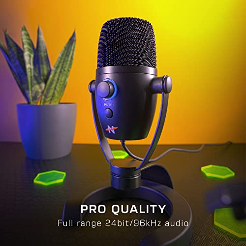Image of NEAT Microphones Neat Bumblebee II - Professional Cardioid Directional USB Condenser Microphone with 24 bit /96 kHz Digital Audio for Recording, Streaming, Podcasting, and Gaming - Black