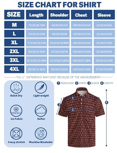 Party Mens Golf Shirt Print Short Sleeve Moisture Wicking Funny Sport Performance Polo Shirts for Men4