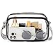 BOSTANTEN Clear Purses for Women Stadium Approved Clear Bags Small Crossbody Bags Trendy for Concerts Sports