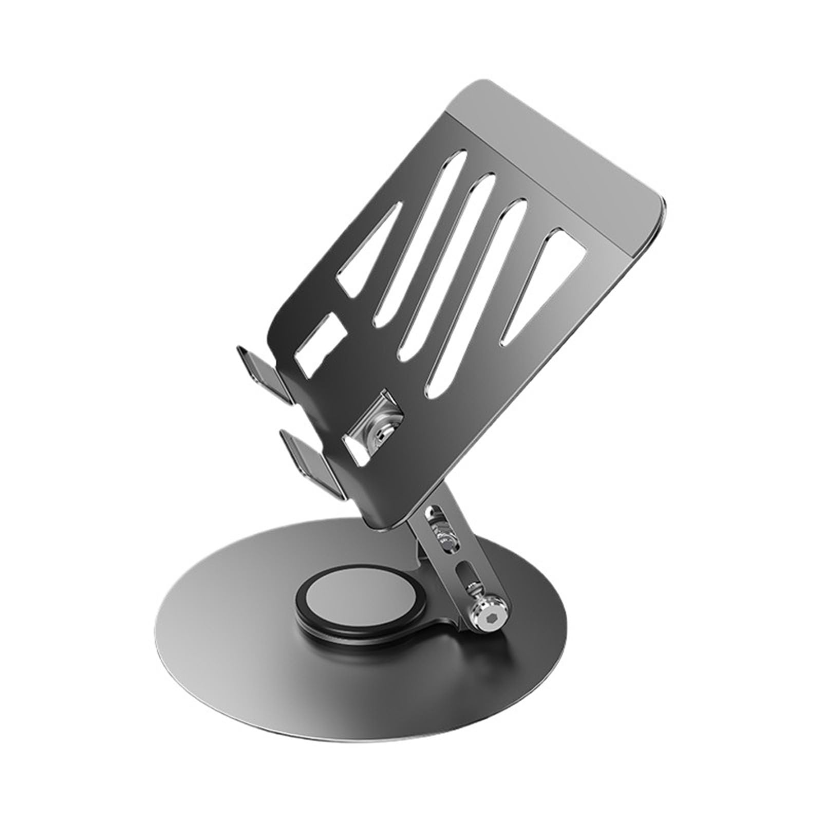 GENTERUN Foldable Metal 360-degree Rotating Computer, Mobile Phone, And Tablet Stand Multi-angle Portable Desktop Alloy Monitor stand