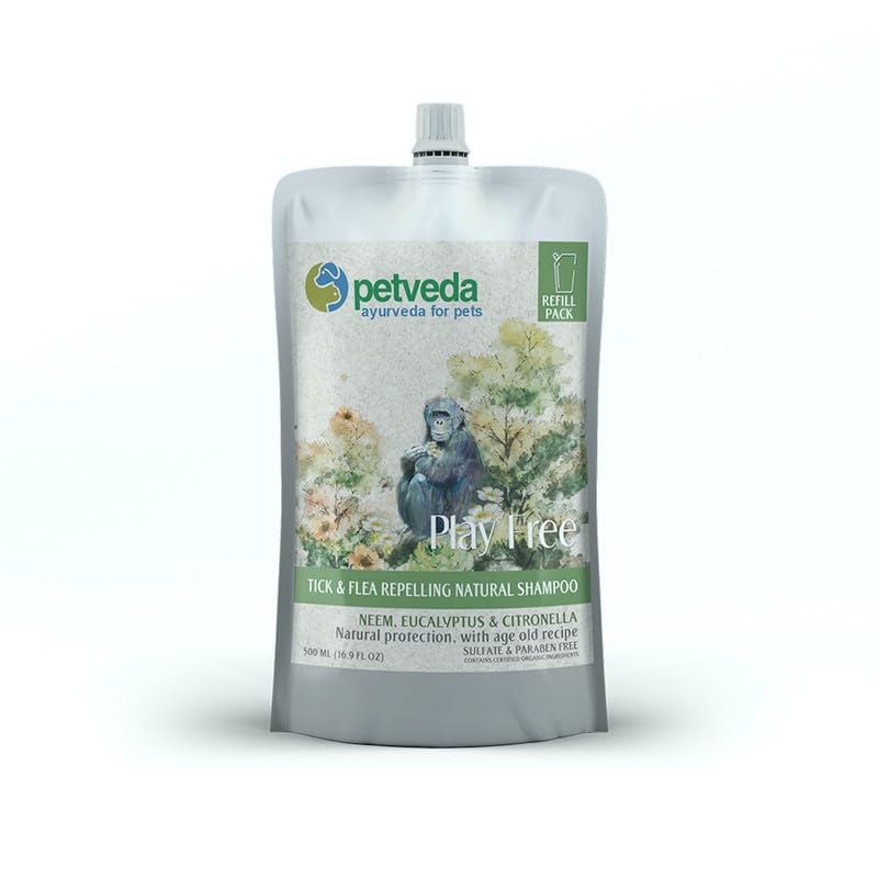 See full amazon price history chart for Petveda Tick & Flea Repelling Shampoo for Dogs & Cats Sulphate Free Refill Pack 500ml | Itch Relief, Protects Against Ticks, Fleas & Lice, pH Balanced | Neem & Eucalyptus Petveda Tick & Flea Repelling Shampoo for Dogs & Cats Sulphate Free Refill Pack 500ml | Itch Relief, Protects Against Ticks, Fleas & Lice, pH Balanced | Neem & Eucalyptus (B0CKTM57BB) Amazon Price History, Amazon Price Tracker