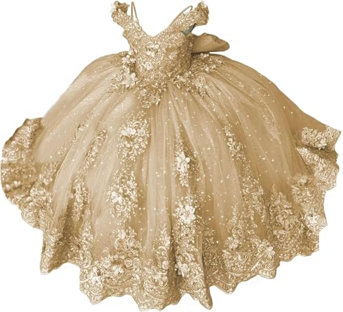 Charming Tulle Gown Lace Junior Bridesmaids for Teen Girls Off-Shoulder Design Flower Girl Dresses for Wedding