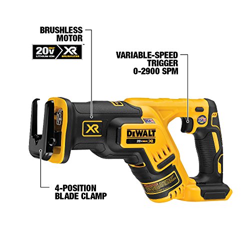 DEWALT 20V MAX XR Brushless Combo Kit, Compact 6-Tool (DCK684D2)