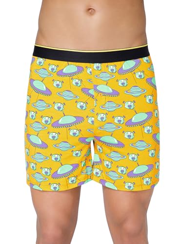 Image of Bummer Micro Modal Boxer Shorts for Men - Ultra Soft & Breathable, 3 Times Softer Than Cotton, Anti-Bacterial, Stretchable for Ultimate Comfort & Style, Pack of 1 (A Shark Tank Product)