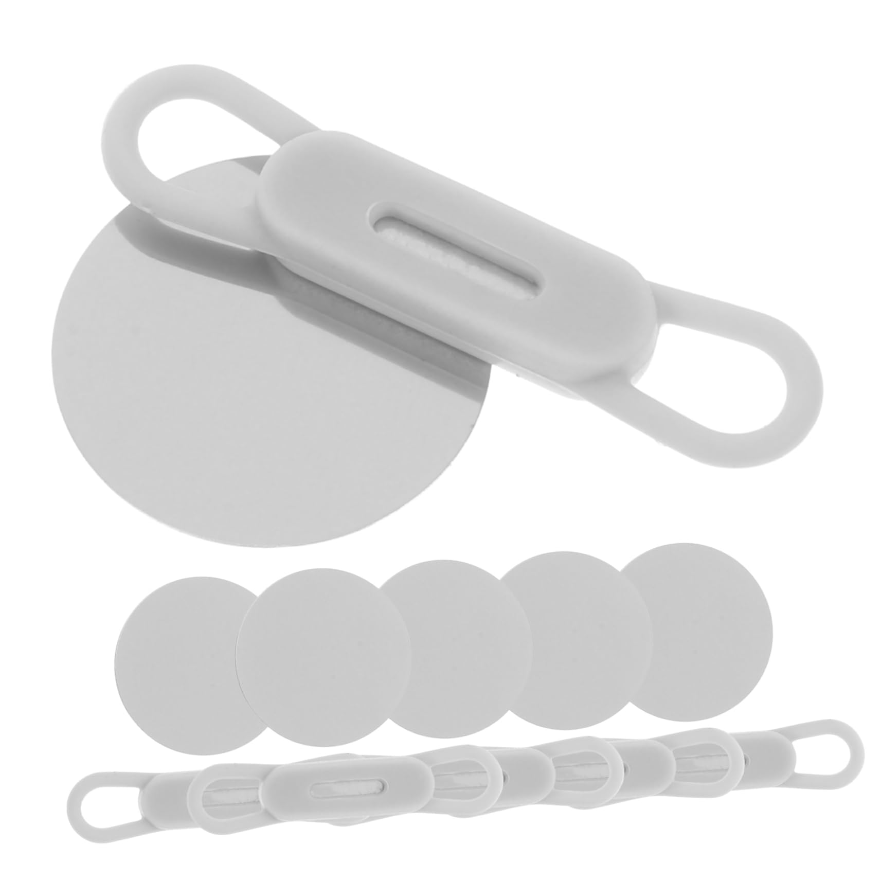 VILLCASE 4juegos Portalápices Magnético Ajustable De Silicona Para Pizarra y Refrigerador De Soportes De Escritura Organizador De Bolígrafos y Lápices Accesorio De Oficina y Aula