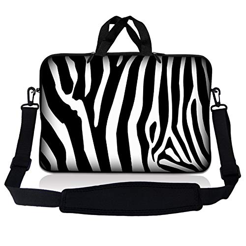 LSS 15.6 inch Laptop Sleeve Bag Carrying Case Pouch w/Handle & Adjustable Shoulder Strap for 14 LSS 15.6 inch Laptop Sleeve Bag Carrying Case Pouch w/Handle & Adjustable Shoulder Strap for 14
