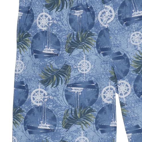 Caribbean Joe Mens' Sailboat Print Pajama Pants3