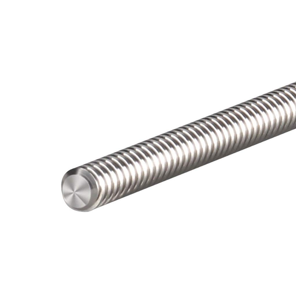 Tornillo T8 de 8 mm de paso helicoidal de 2 mm con tuerca de latón for impresora Guía lineal del eje Z 1 ud.(600mm)