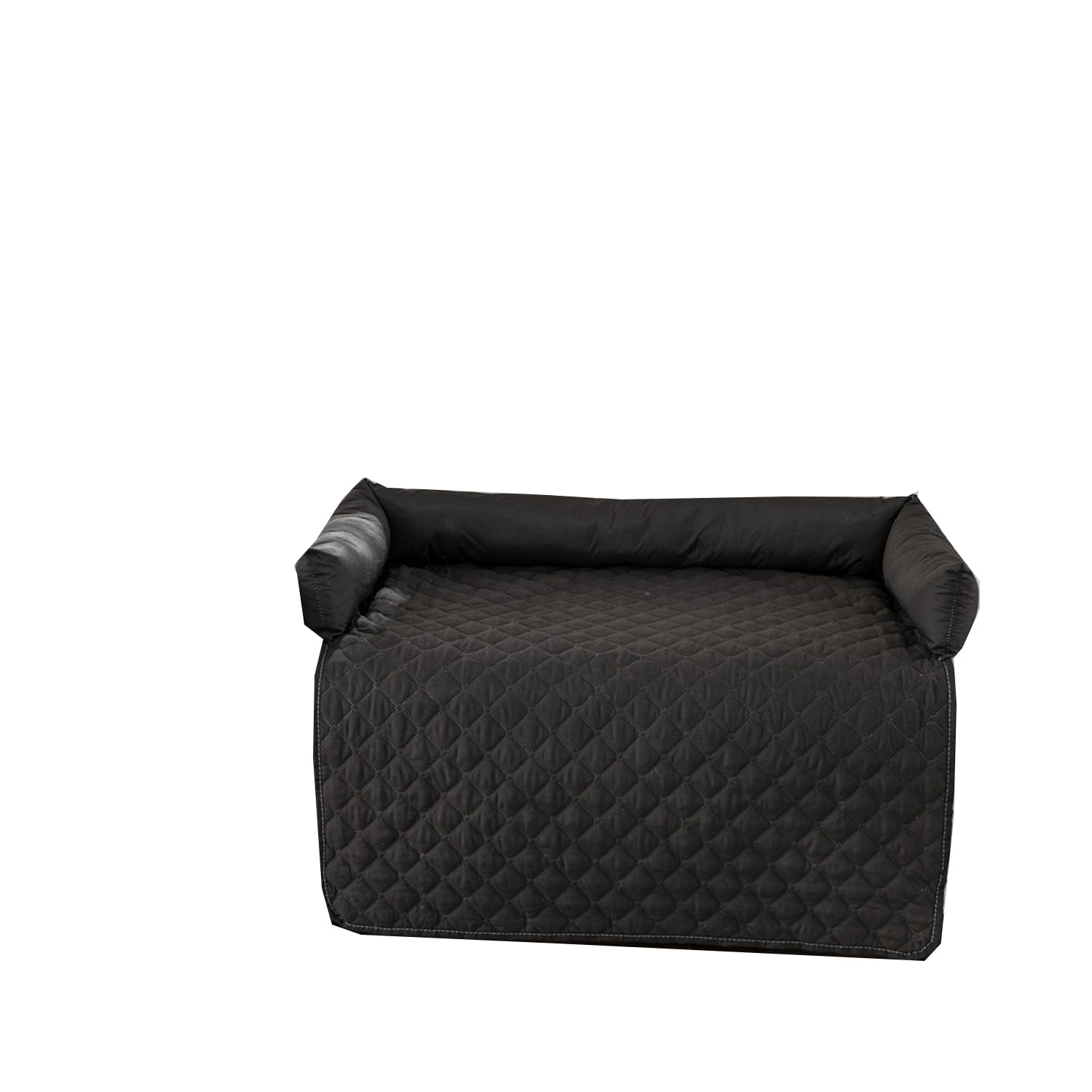 Kongdson Bed Couch Sofa Pet Cushion, Non-Slip Soft Dog Bed Cat Pad, Comfy Large Small Dogs Cats Sleeping Pad, Waterproof Cat Dog Mat Calming Pad (75x120cm,Black)