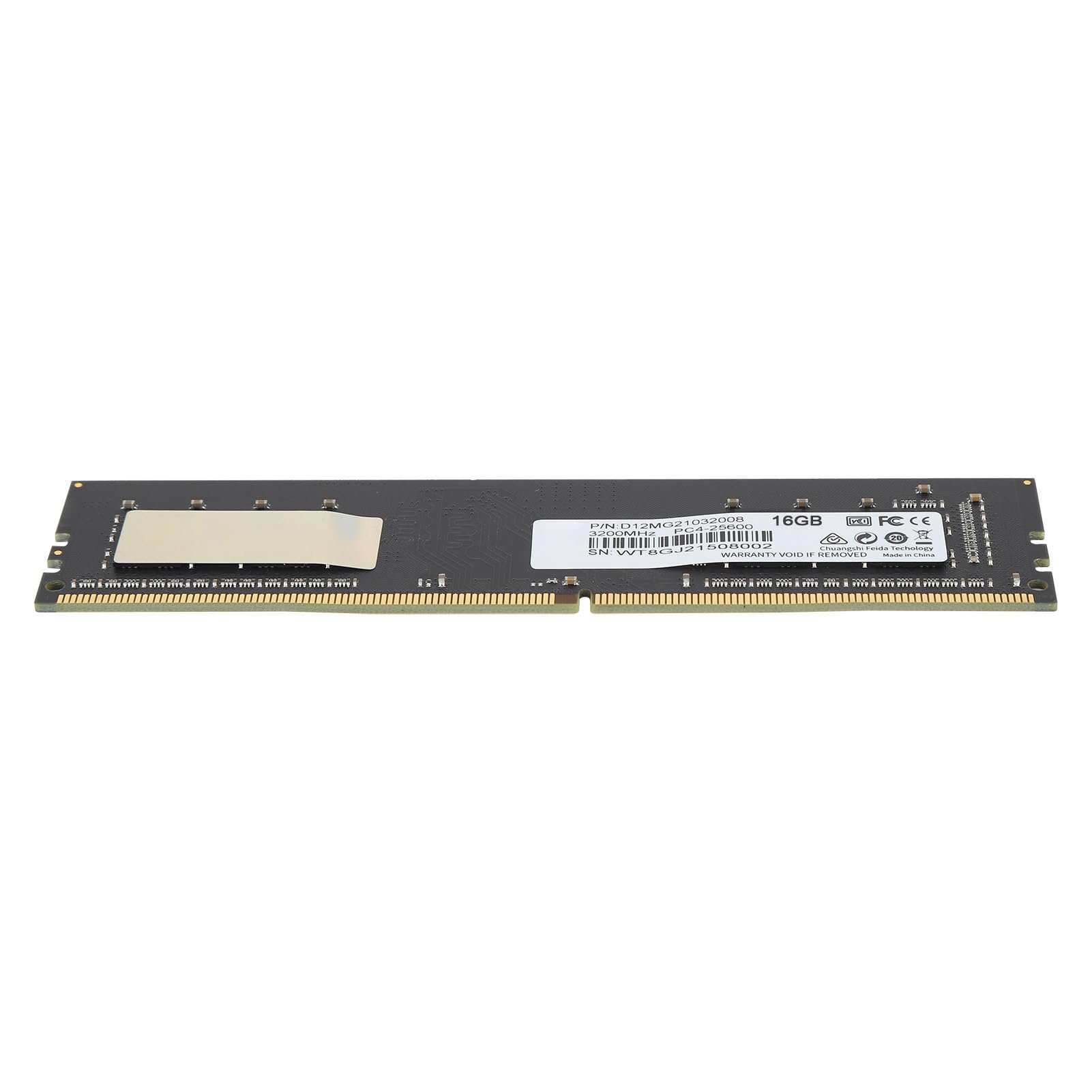 Aramox Pamięć Desktop DDR4 3200MHz, 16GB Smukły Aluminium (16GB)