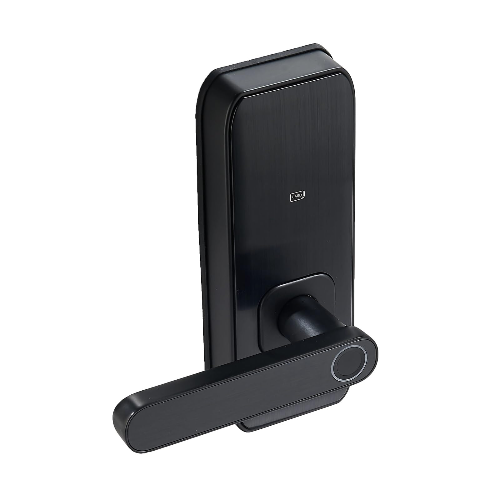 Poignée de porte intelligente, Serrure intelligente de pêne dormant du mot de passe RFID d'empreinte digitale for la porte en bois d'intérieur utilisée