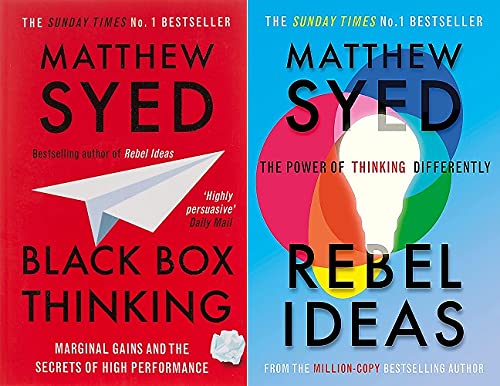 Black Box Thinking & Rebel Ideas - 2 Book Set: Amazon.co.uk: Matthew
