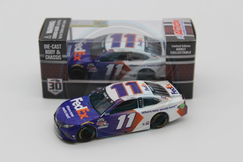 Denny Hamlin 2021 FedEx “Where Now Meets Next” 1:64 Nascar Diecast Chassis