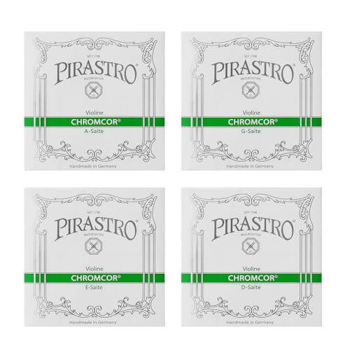 Genérico Juego de 4 Cuerdas de violín de Acero Cromado para Accesorios de violín 4/4-3/4