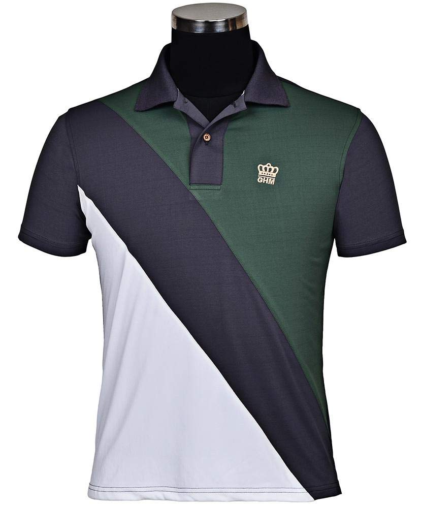 GEORGE MORRIS Mens Pro Sport Short Sleeve Polo Shirt