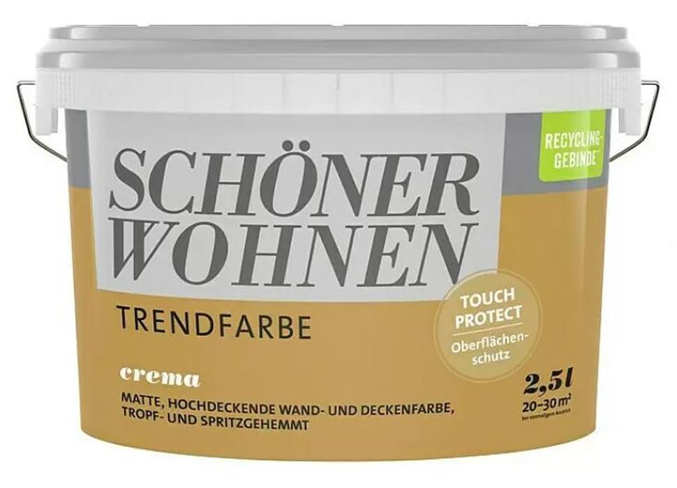 Schöner Wohnen Trendfarbe Crema matt 2,5 l