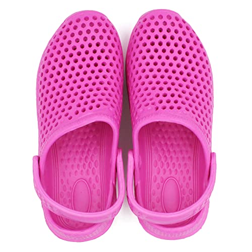 Lavra Kids Clogs Girls Boys Garden Slip On Waterfproof Shoe Sandals 4 B(M) Us Hot Pink #TOP3