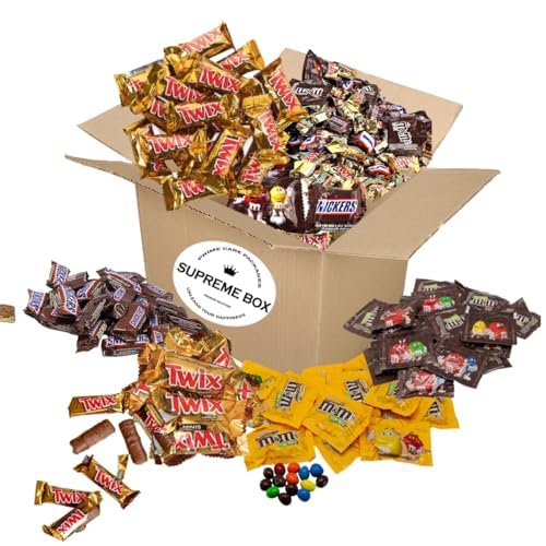 Mars M&M'S, Snickers & Twix, Variety Pack Fun Size Chocolate Candy Bars - 2 LB in total