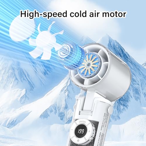Ventilador de cuello para combatir el calor de forma ligera y silenciosa con USB 7