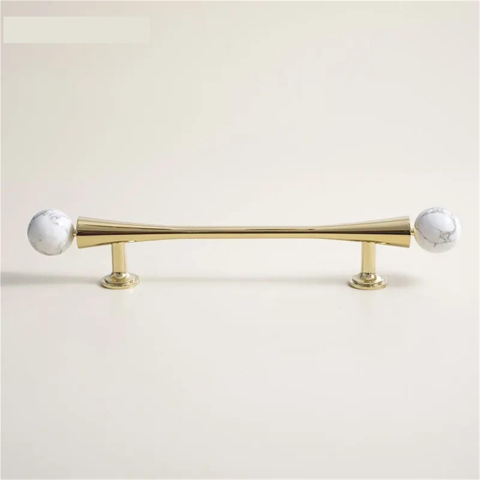Poignées de placard rondes transparentes pour bouton de tiroir léger et meuble