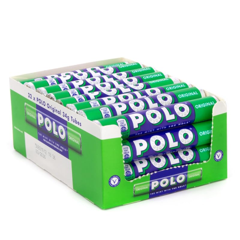 Polos de Sabor Clásico y Sin Azúcar – Estuche 32 unidades | Ideal para Día a Día y Ocasiones Especiales (Polo Original)