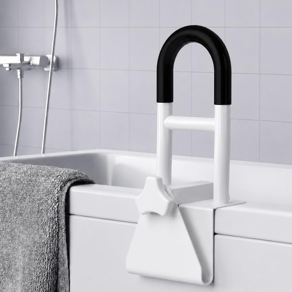 songsoso Bathtub Safety Rail with Non-Slip Grip in White