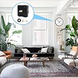 YHQZ 1 Pcs Quartz Clock Mechanism,Silent Quartz Clock Mechanism Movement Kits,Black Wall Clock Movement Parts Kits,Clock Mechanisms Battery Powered for DIY Clock Replacement Repair Home Office(Black) - Image 6