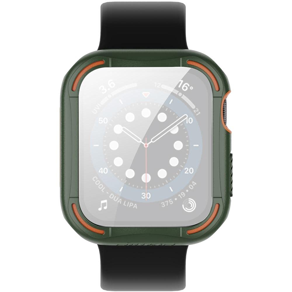 Nillkin Case for Apple Watch iWatch 40mm 40 mm Series 4/5 / 6 / SE Crash Bumper Full Coverage Case PC + TPU Anti Shock with Screen Glass 6 Layered Protection & Cutouts Green