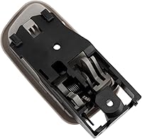 Vista 5 de Gledewen Manijas de puerta interior con bisel (par), compatibles con Toyota Tundra 2000-2006, beige, manija delantera izquierda del conductor