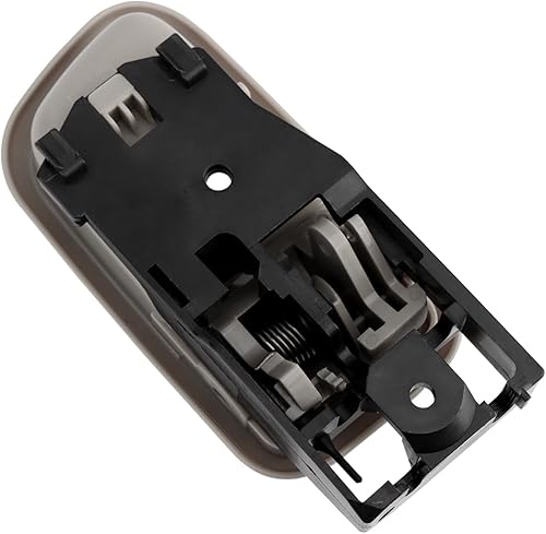 Miniatura 5 de Manija de puerta interior con bisel, beige, parte delantera interior izquierda del conductor, compatible con Toyota Tundra 2000 2001 2002 2003 2004