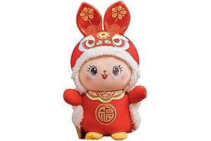 2023 Chinese New Year Rabbit Plush: Lunar Symbol of Good Luck
