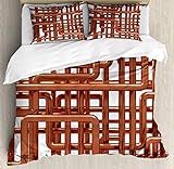 INCLUS - 1 Housse de Couette 200 cm x 200 cm + 2 Taies d'Oreiller 70 cm x 50 cm. FABRIQUÉ EN TURQUIE