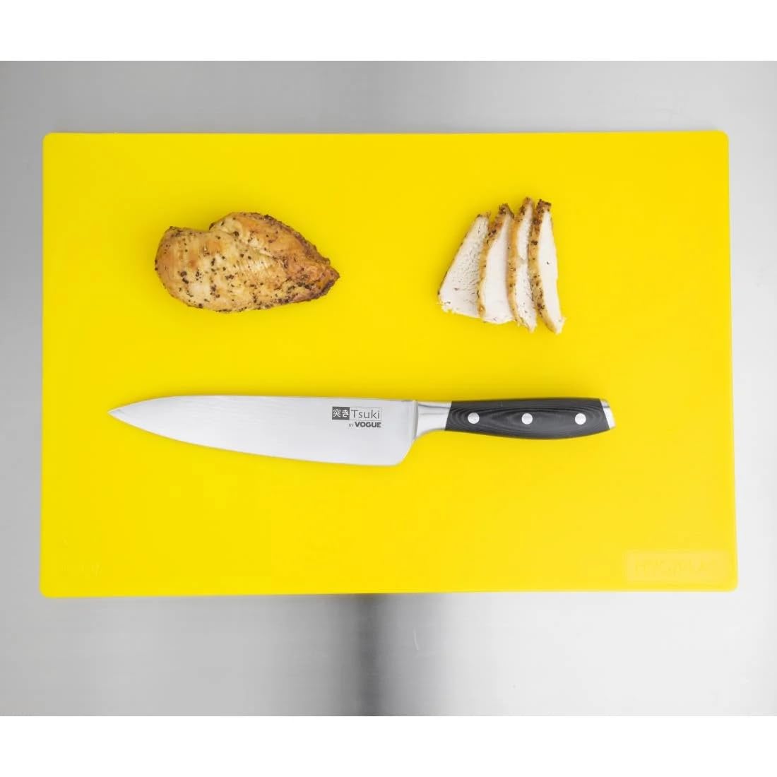 Hygiplas Ensemble de planches à découper LDPE basse densité (lot de 6), taille de planche à code couleur : 455(L) x 305(L) x 10(H)mm, ensemble de planches à découper de cuisine hygiénique, W356