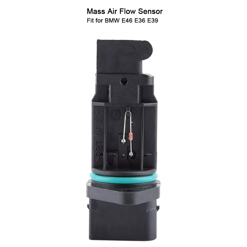 VOBOR Voiture de masse d'air Débitmètre Capteur Compatible avec la série BMW 3/5/7 E46 E36 E38 E39 Land Rover Range Rover II LP MG MG ZT 2.0 CDTI Rover 75