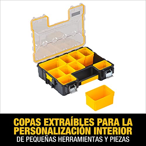 Dewalt Organizer Box With Dividers, Metal Latch, 10-Compartment (Dwst14825) #TOP3